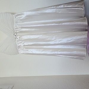 Sleepwear silk dress